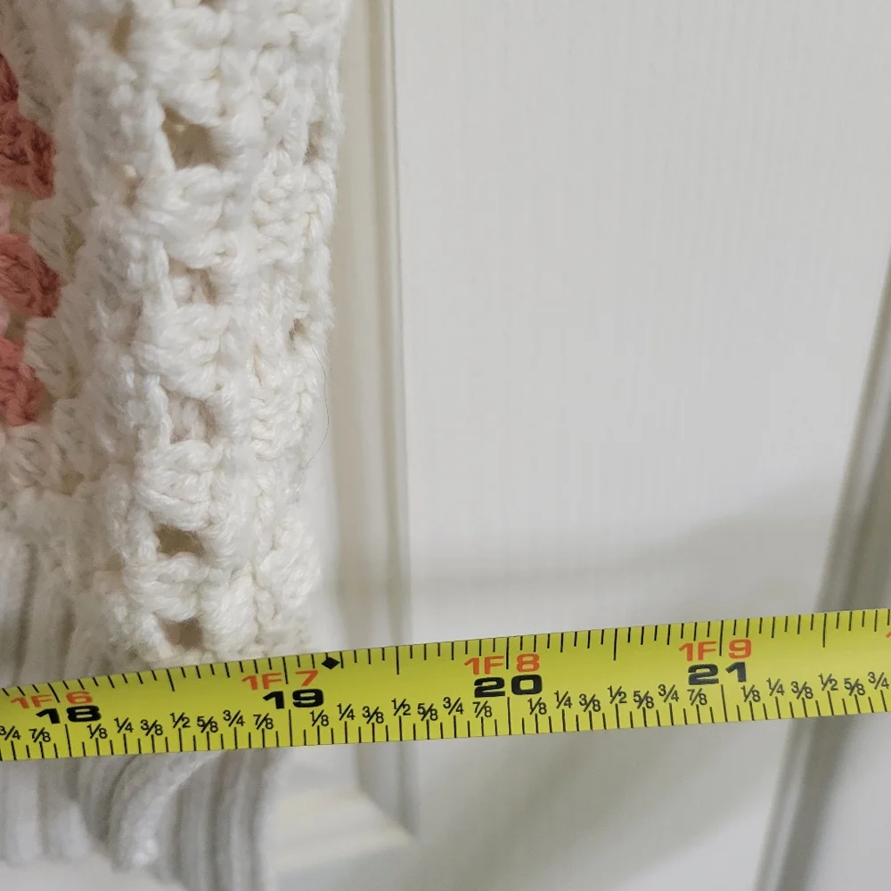 Lucky Brand Women's Granny Square Crochet Vest - Picture 2 of 16